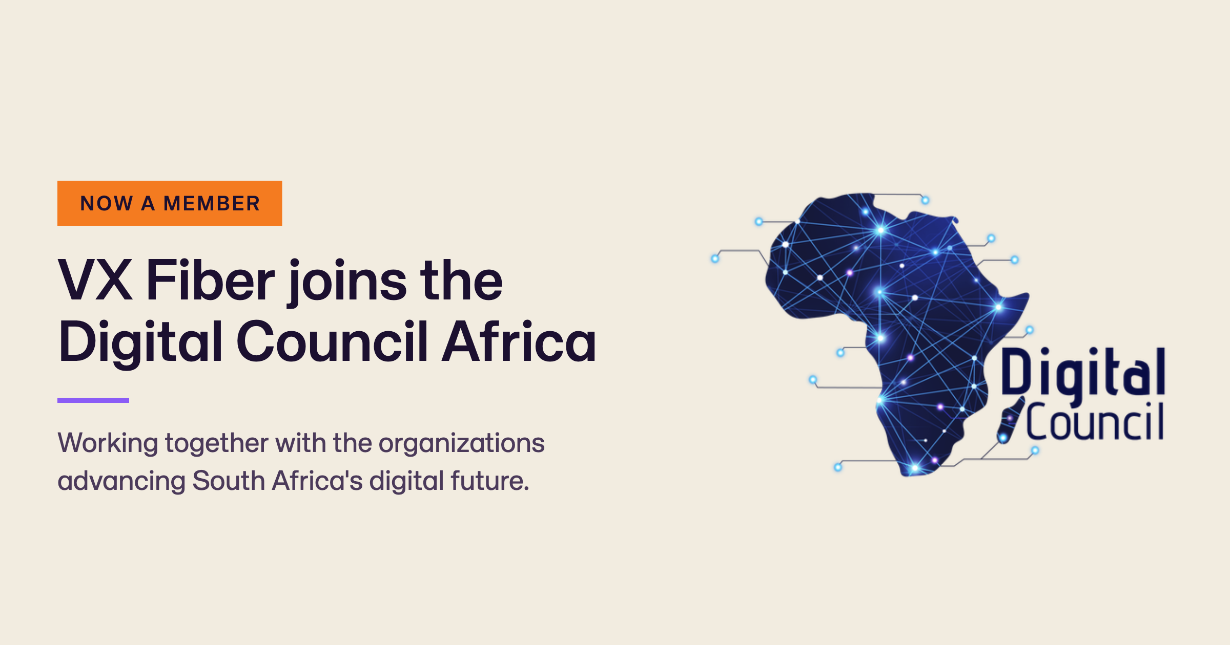 VX Fiber joins Digital Council Africa
